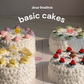 basic cakes (limited edition)